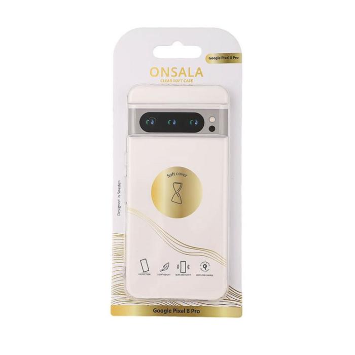 Onsala - Onsala Google Pixel 8 Pro Mobilskal TPU - Transparent