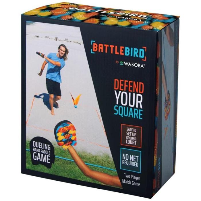 Waboba - Waboba Battlebird Skicklighetsspel 2xHandracketar 2xBadbollar 2xSpelstavar
