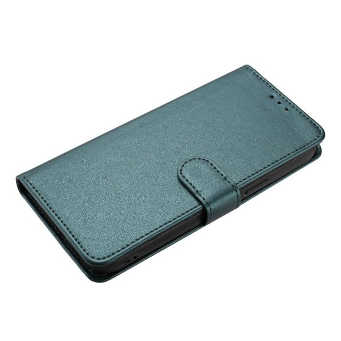 OEM - Samsung Galaxy S26 Ultra Fodral med Rem Flera Kortfack Konstläder - Svartgrön