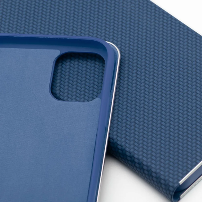 A-One Brand - iPhone Air Plånboksfodral Luna Carbon - Blå