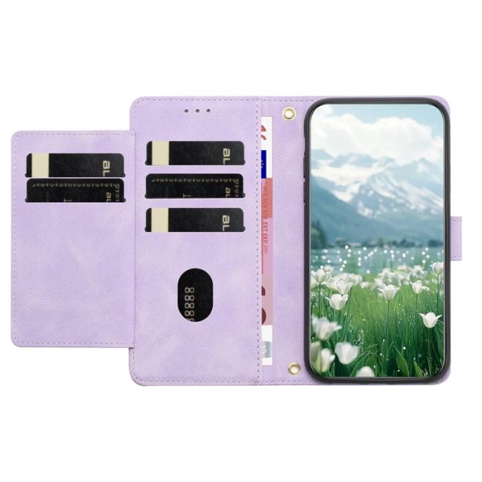 OEM - Tulip Samsung Galaxy S26 Ultra Fodral Äkta Läder - Lila