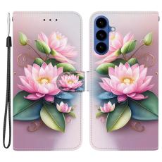 OEM - Samsung Galaxy S26 / S26 Pro Pl&aring;nboksfodral M&ouml;nstertryck Konstl&auml;der - Lotus