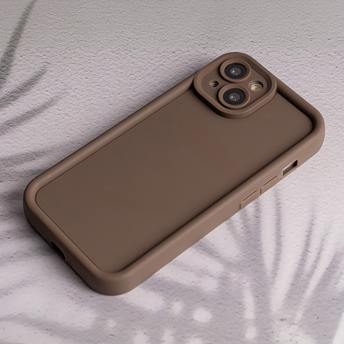 OEM - Xiaomi Redmi Note 13 5G Mobilskal Rim TPU - Brun