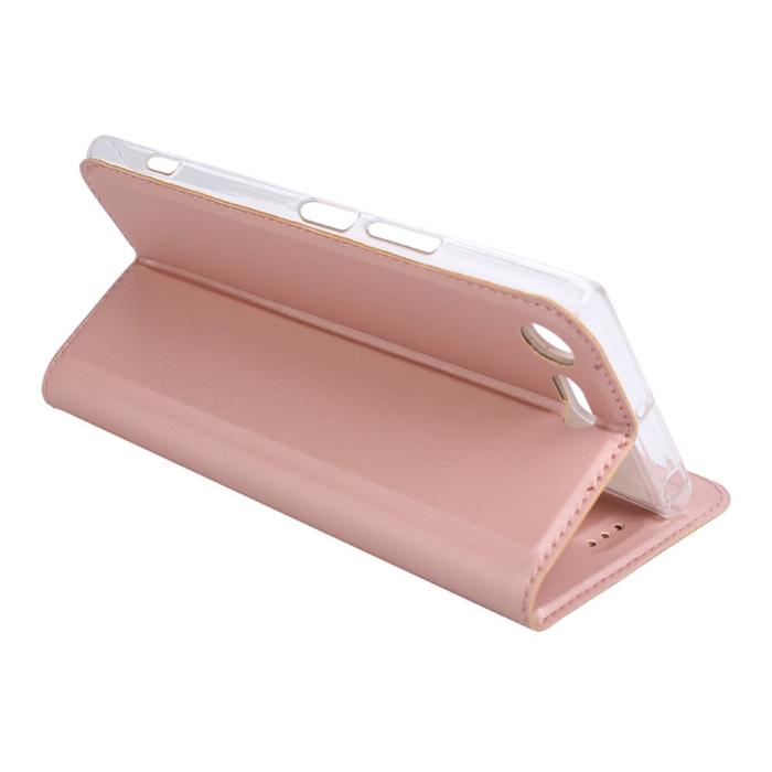 UTGATT5 - Plånboksfodral Sony Xperia XZ Premium - Rose Gold