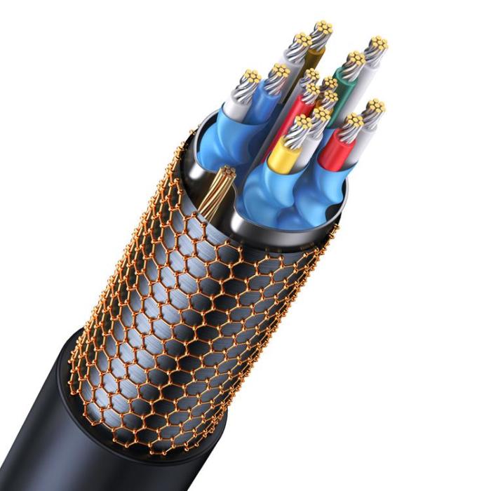 UTGATT1 - Baseus High Definition Series HDMI 2.0 4K 60Hz 5m Kabel - Svart