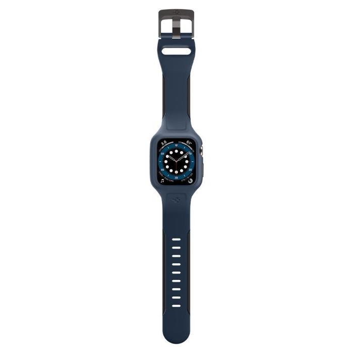 UTGATT1 - Spigen - Liquid Air Pro Apple Watch 4/5/6/Se (44mm) - Blå