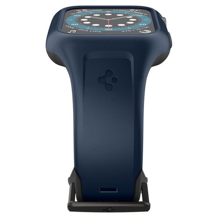 UTGATT1 - Spigen - Liquid Air Pro Apple Watch 4/5/6/Se (44mm) - Blå