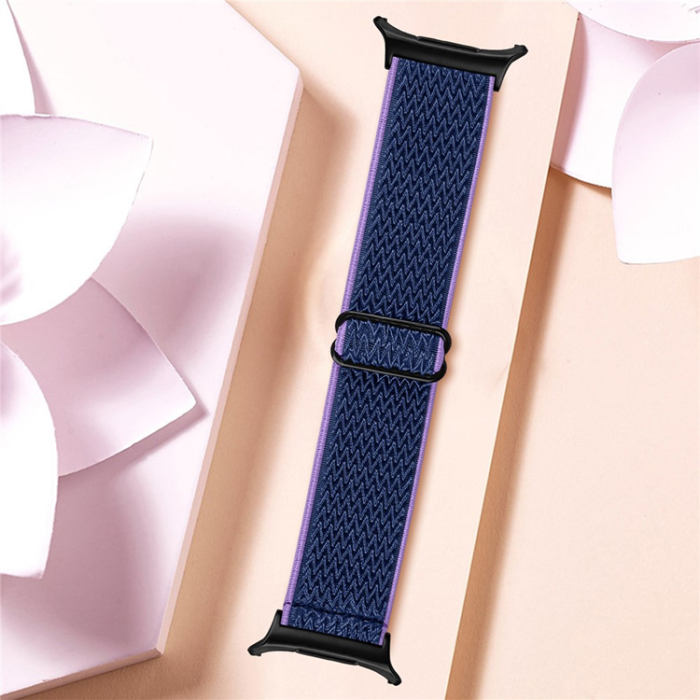 A-One Brand - Galaxy Watch 8 (44mm/40mm)/8 Classic (46mm) Armband - Lila / Blå