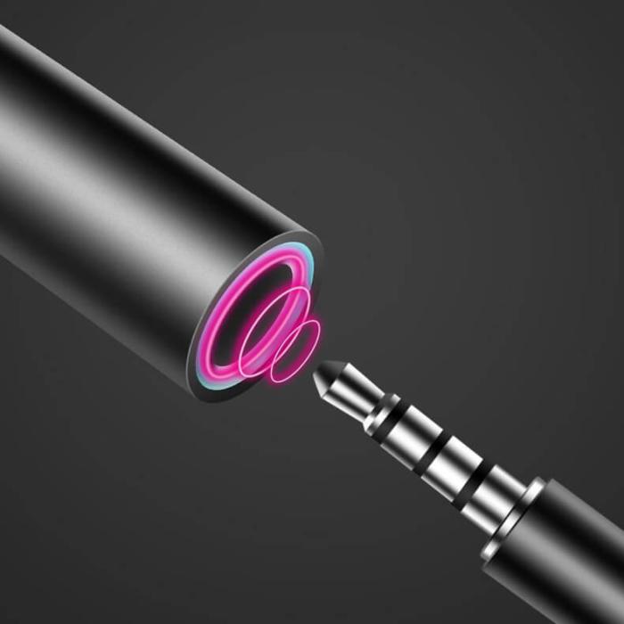 OEM - USB Type-C - 3.5 mm mini jack Female Adapter Svart