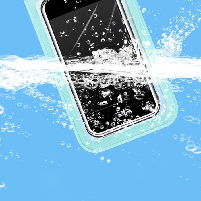 UTGATT5 - Vattentätt mobil iPhone 8 Plus/7 Plus 6,6' skal Grön