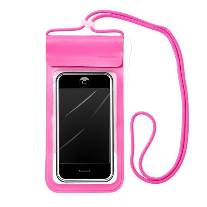 UTGATT5 - Vattentätt mobil iPhone 8 Plus/7 Plus 6,6' skal Rosa