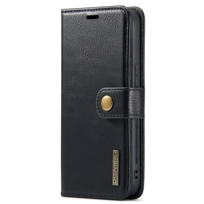 DG.MING - DG.MING iPhone 14 Plus Plånboksfodral Split Detachable Flip - Svart
