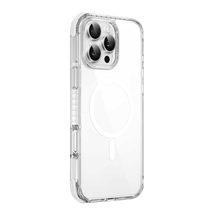 WIWU iPhone 16 Plus Mobilskal Magsafe Hybrid Ultra - Transparent | 2353 | AlltMobil