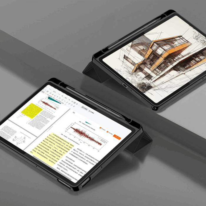 Tech-Protect - Tech-Protect Lenovo Tab 10.1 Fodral Smart - Svart