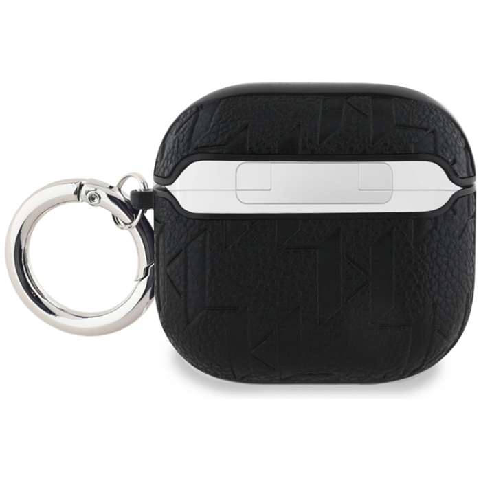 KARL LAGERFELD - Karl Lagerfeld AirPods 4 Skal Monogram Karl & Choupette Head