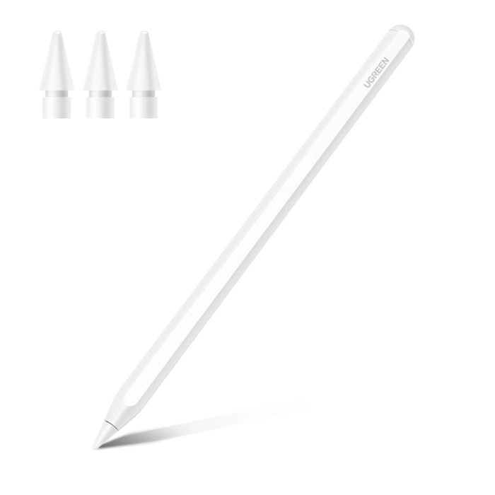 Ugreen - Ugreen LP653 Stylus Penna med Trådlös Laddning För iPad - Vit