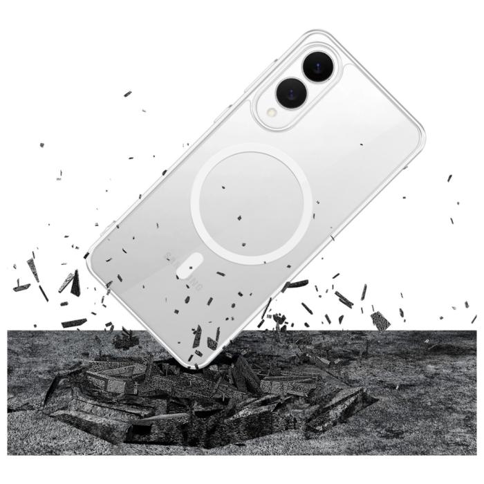 3MK - 3MK Galaxy S25 Edge Mobilskal MagSafe - Transparent