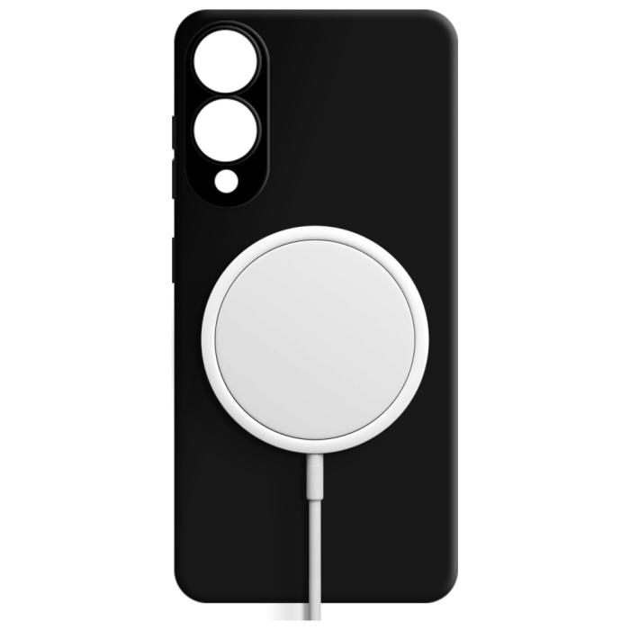 3MK - 3MK Galaxy S25 Edge Mobilskal MagSafe Hardy Silikon- Svart