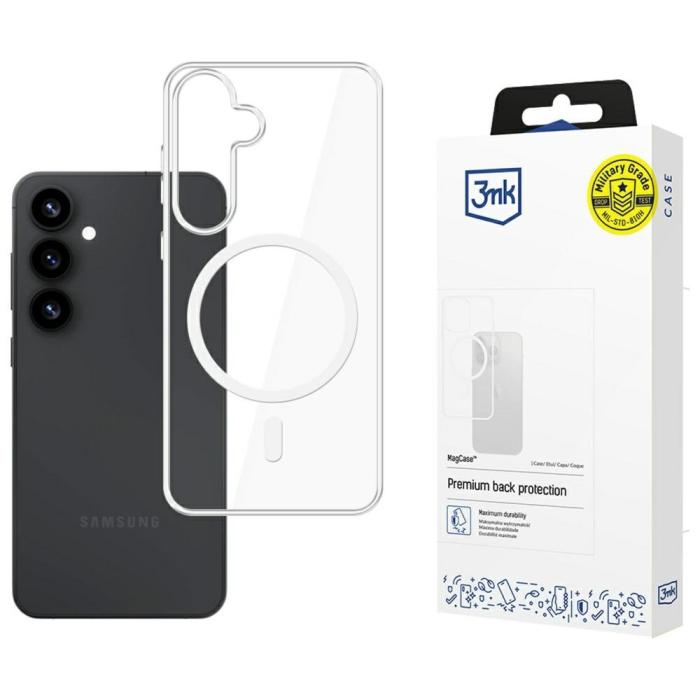 3MK - 3MK Galaxy S25 Mobilskal MagSafe - Transparent