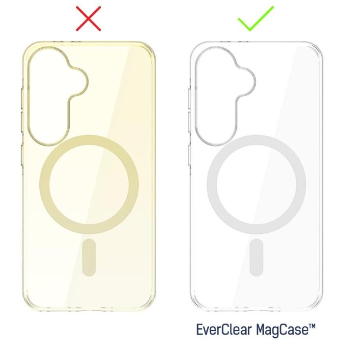 3MK - 3MK Galaxy S25 Mobilskal MagSafe EverClear - Transparent
