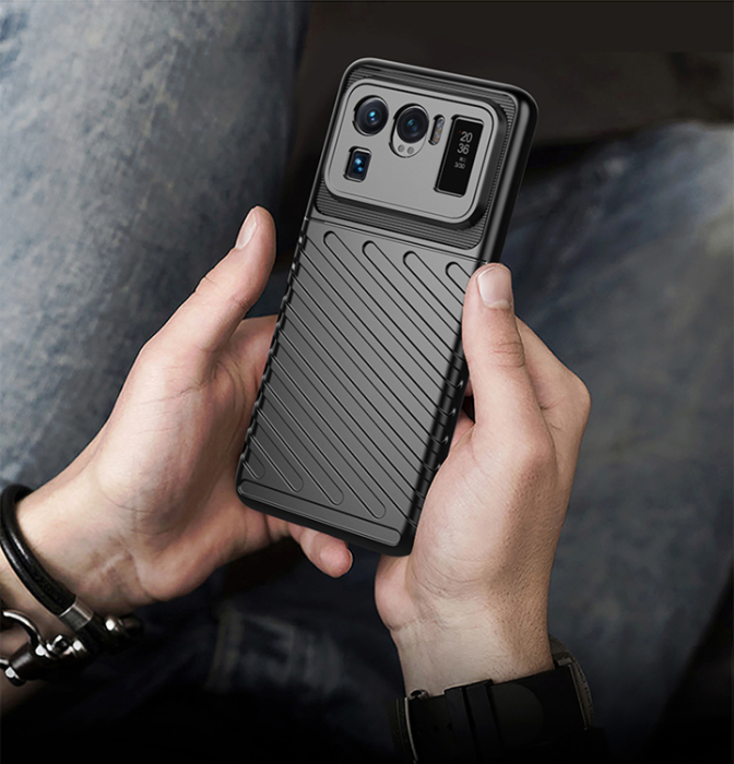 OEM - Xiaomi Mi 11 Ultra Skal Thunder Twill - Blå