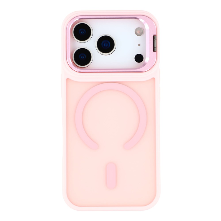 iPhone 17 Pro Mobilskal MagSafe Lins Kickstand - Rosa | 2353 | AlltMobil