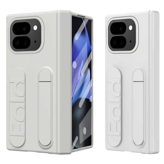 A-One Brand - Google Pixel 10 Pro Fold Mobilskal Wristband Kickstand - Vit