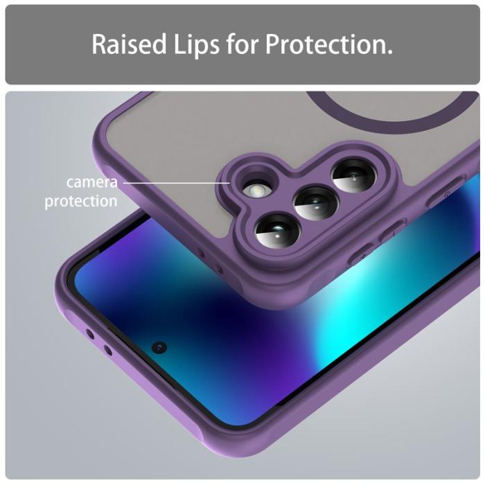 OEM - Mobilskal till Samsung Galaxy A37 Plast Anti Drop - Lila