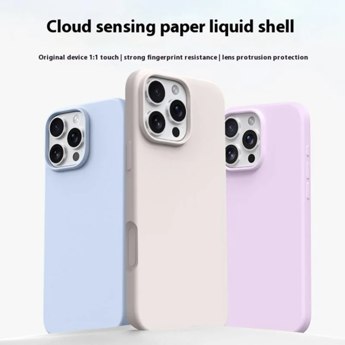 A-One Brand - iPhone 16 Pro Mobilskal Ultra Thin Silikon - Sakura Rosa