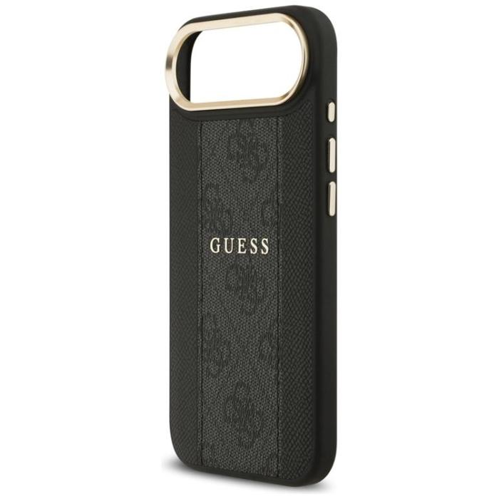 Guess - Guess iPhone Air Mobilskal MagSafe 4G Stripe - Svart