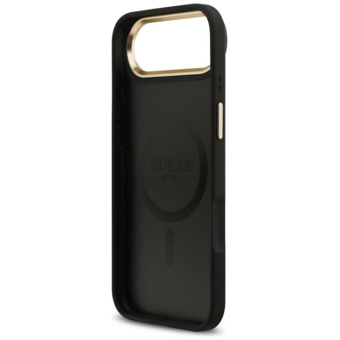 Guess - Guess iPhone Air Mobilskal MagSafe 4G Stripe - Svart