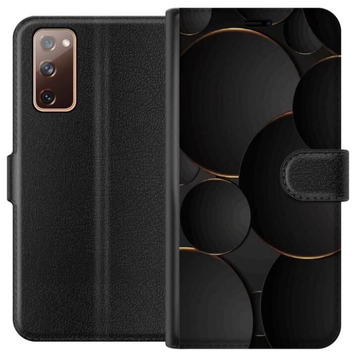 iSecrets - Plånboksfodral till Samsung Galaxy S20 FE med Lyxig Cirklar