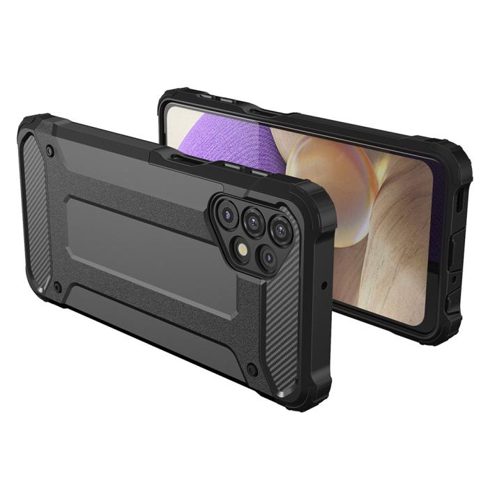 UTGATT1 - Hybrid Armor Tough Rugged Mobilskal Samsung A32 - Guld