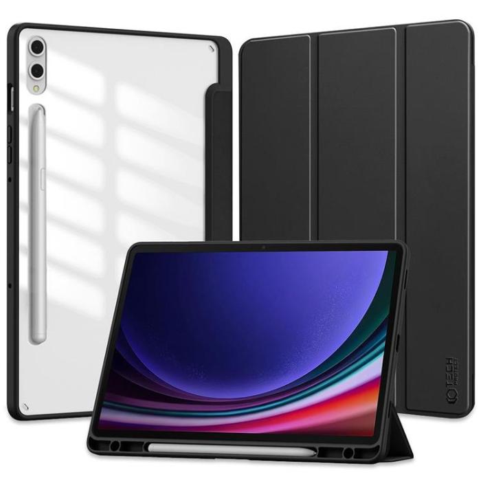 Tech-Protect - Tech-Protect Galaxy Tab S9 Fodral Hybrid - Svart