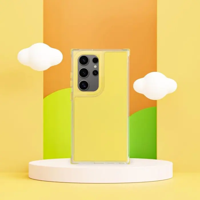 OEM - Xiaomi Redmi Note 13 Pro 4G Mobilskal Matrix - Gul