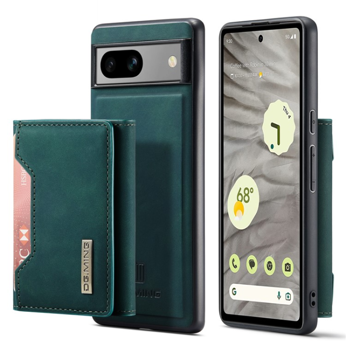 DG.MING - DG.MING Google Pixel 7A Plånboksfodral M2 2-in-1 - Grön