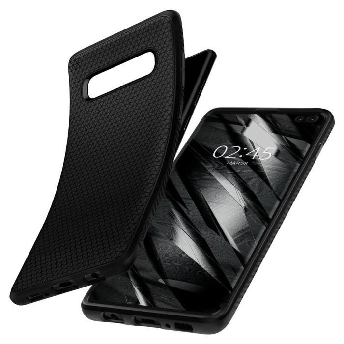 UTGATT - SPIGEN Liquid Air Galaxy S10 + Plus Mattsvart