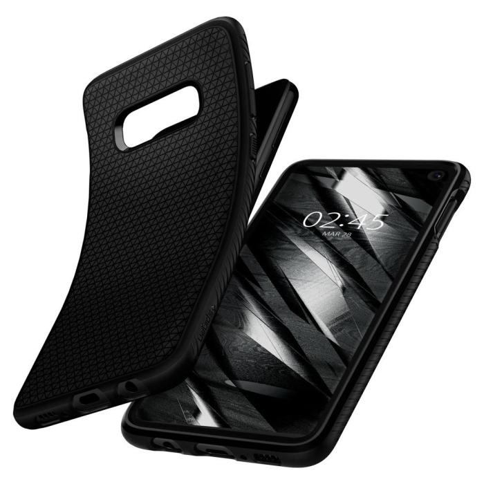 UTGATT5 - SPIGEN Liquid Air Galaxy S10E Mattsvart