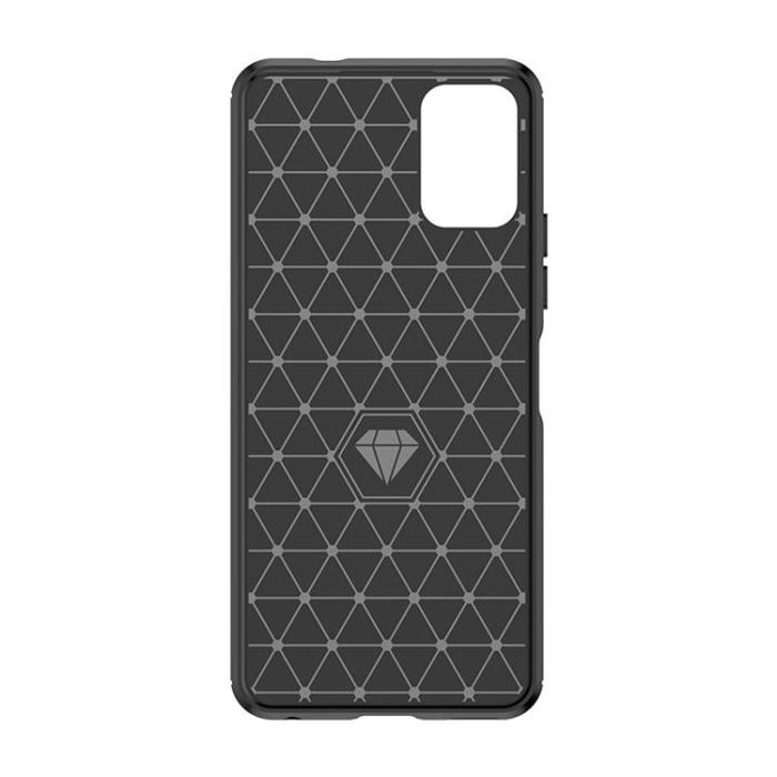 OEM - Nokia C32 Mobilskal Carbon Silikon - Svart