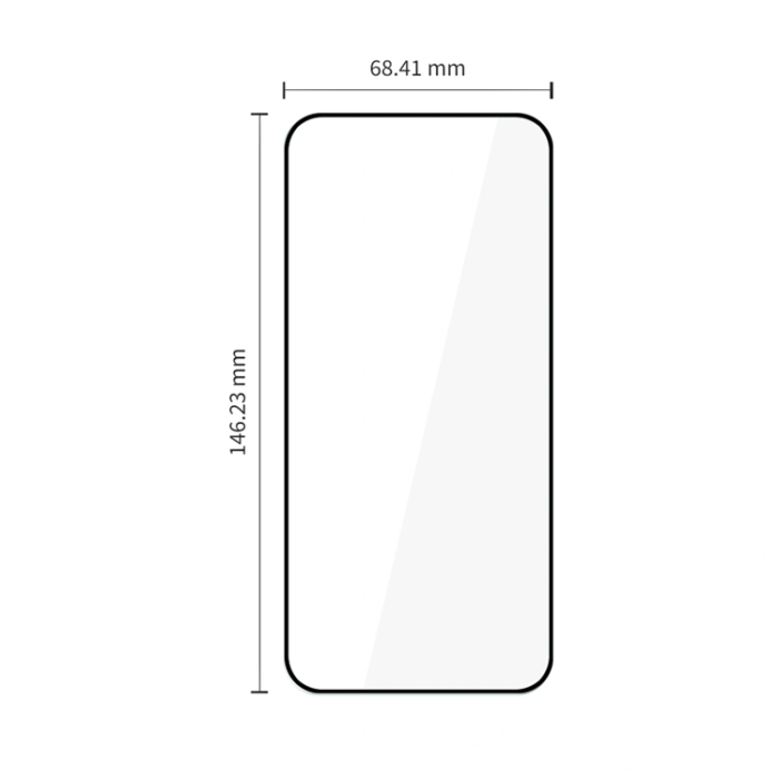 Ringke - [3-Pack] Tech-Protect Skärmskydd Härdat Glas För Galaxy S26 - Svart