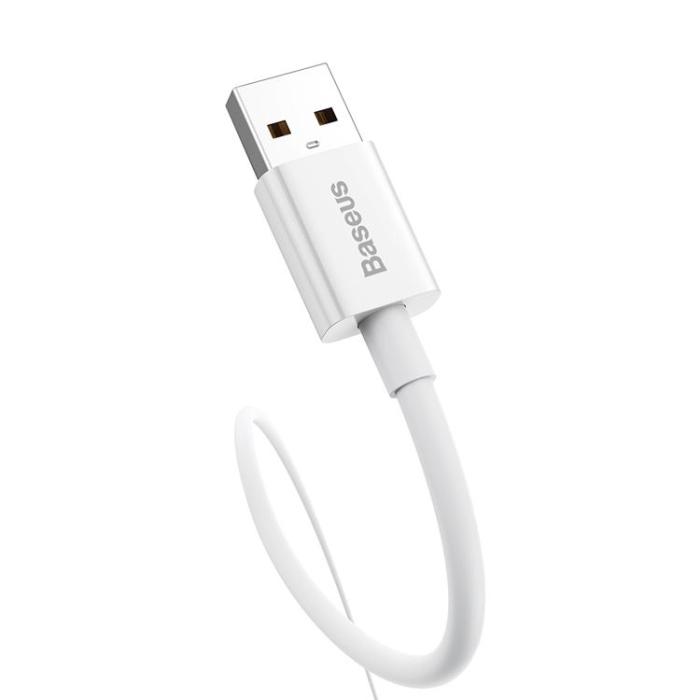 BASEUS - Baseus USB Till USB-C 100W 2m Kabel Superior Moon - Vit