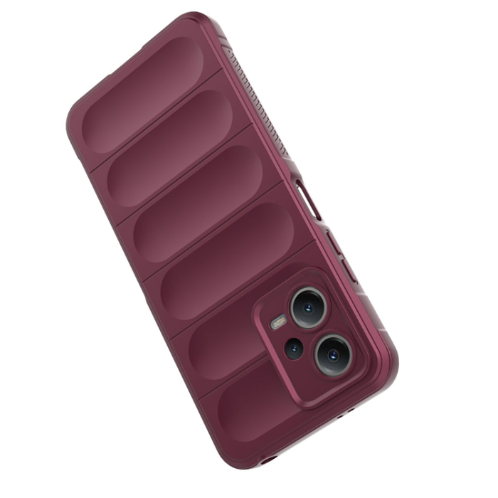 OEM - Xiaomi Redmi Note 12/Poco X5 Mobilskal Magic Shield - Vinröd