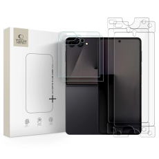 Tech-Protect - Tech-Protect Easy Set 4-i-1 H&auml;rdat Glas Sk&auml;rmskydd F&ouml;r Galaxy Z Flip 7/8