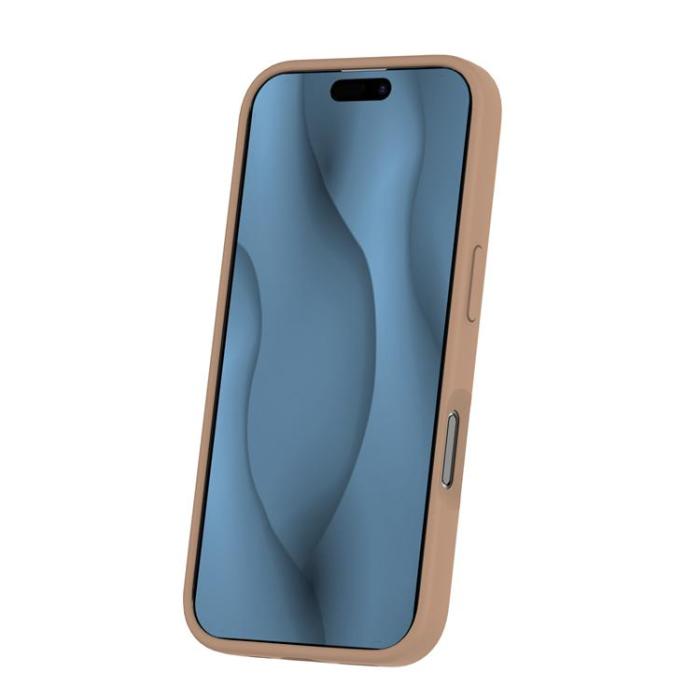 OEM - iPhone 16 Plus Mobilskal MagSafe Silikon Thin - Brun