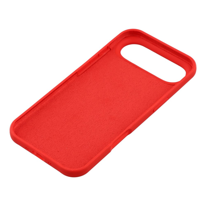 A-One Brand - iPhone Air Mobilskal Solid Silikon Shockproof - Röd
