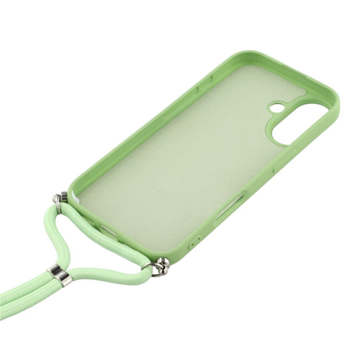 A-One Brand - iPhone 17 Mobilskal Med Axelrem - Grön