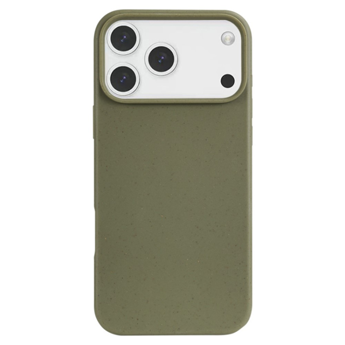 A-One Brand - iPhone 17 Pro Mobiskal Biodegradable Wheat Straw+TPU - Grön