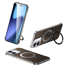 SULADA - SULADA iPhone 17 Mobilskal MagSafe Kickstand - Brun