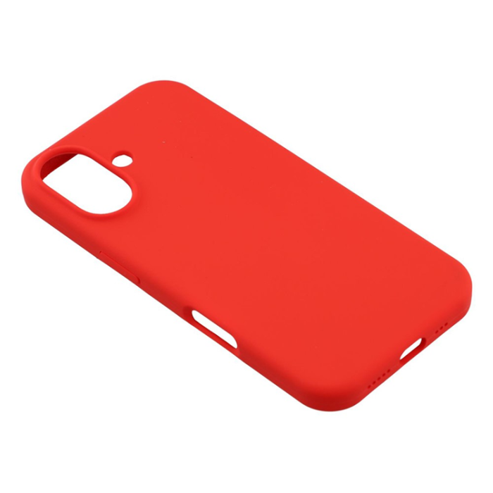 A-One Brand - iPhone 17 Mobilskal Solid Silikon Shockproof - Röd