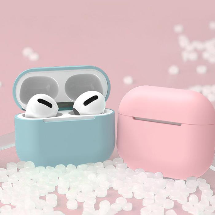 OEM - Soft Silikon Skal AirPods Pro - Blå